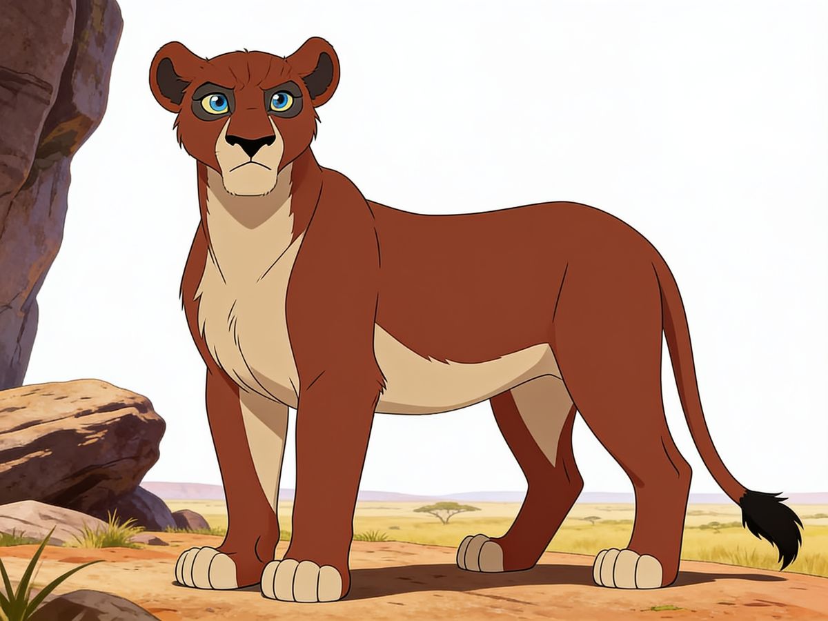 Scar x nala lion king oc