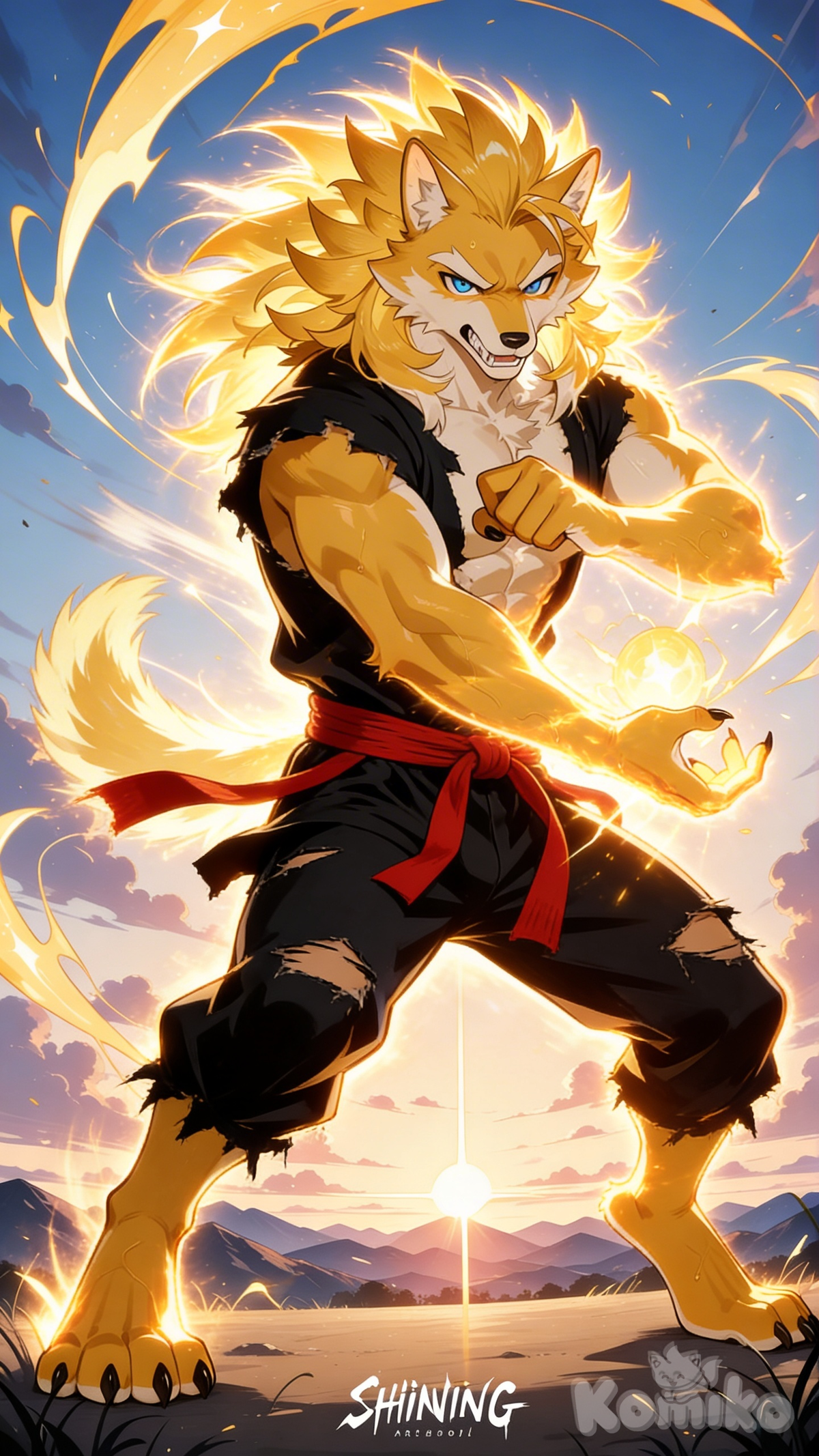 Super Saiyan Wolf