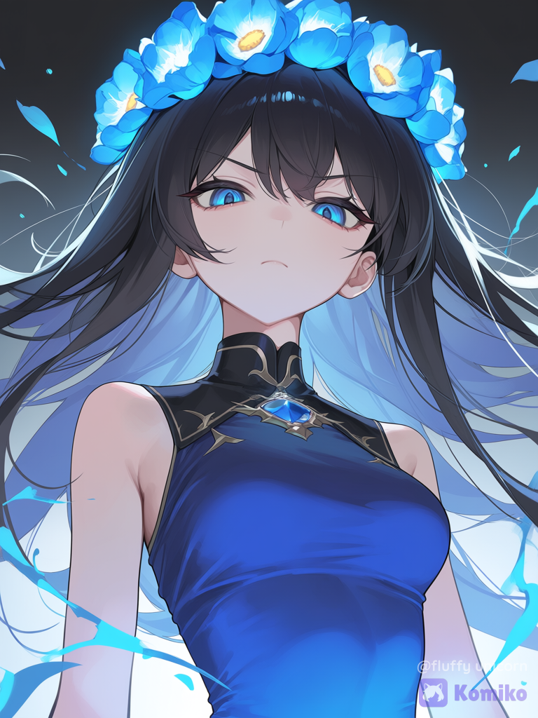 blue