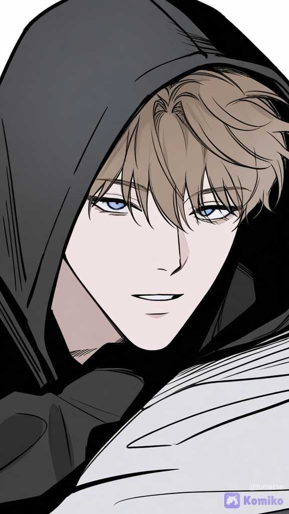 Hoodie Boy Gaze 🖤✨