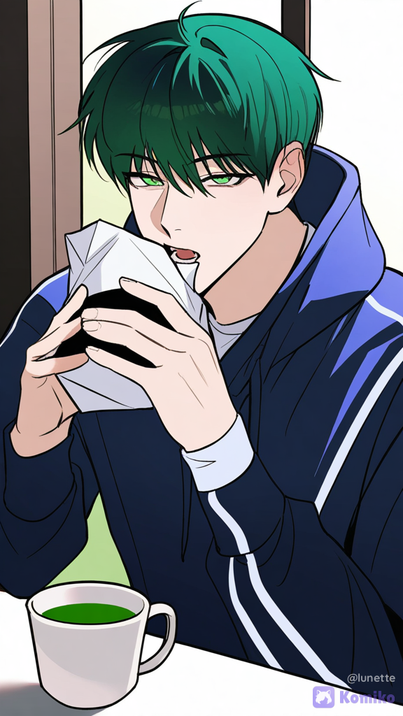 Greenie’s Cozy Matcha Break 🍵💚