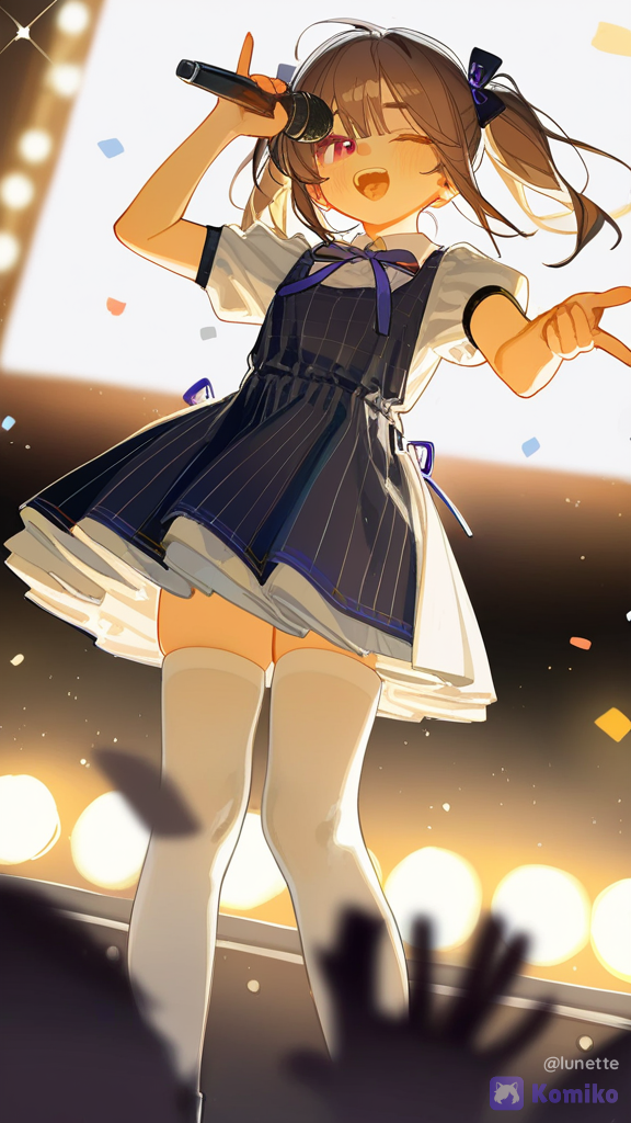 Twintail Idol Sparkles ✨🎤