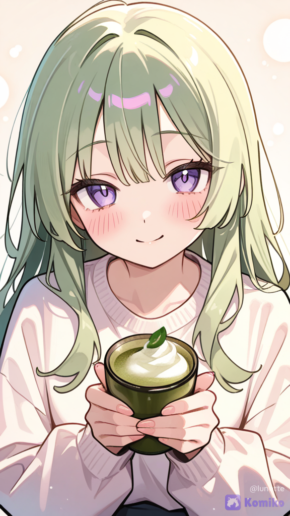 Komiko's cozy matcha time 🍵💚