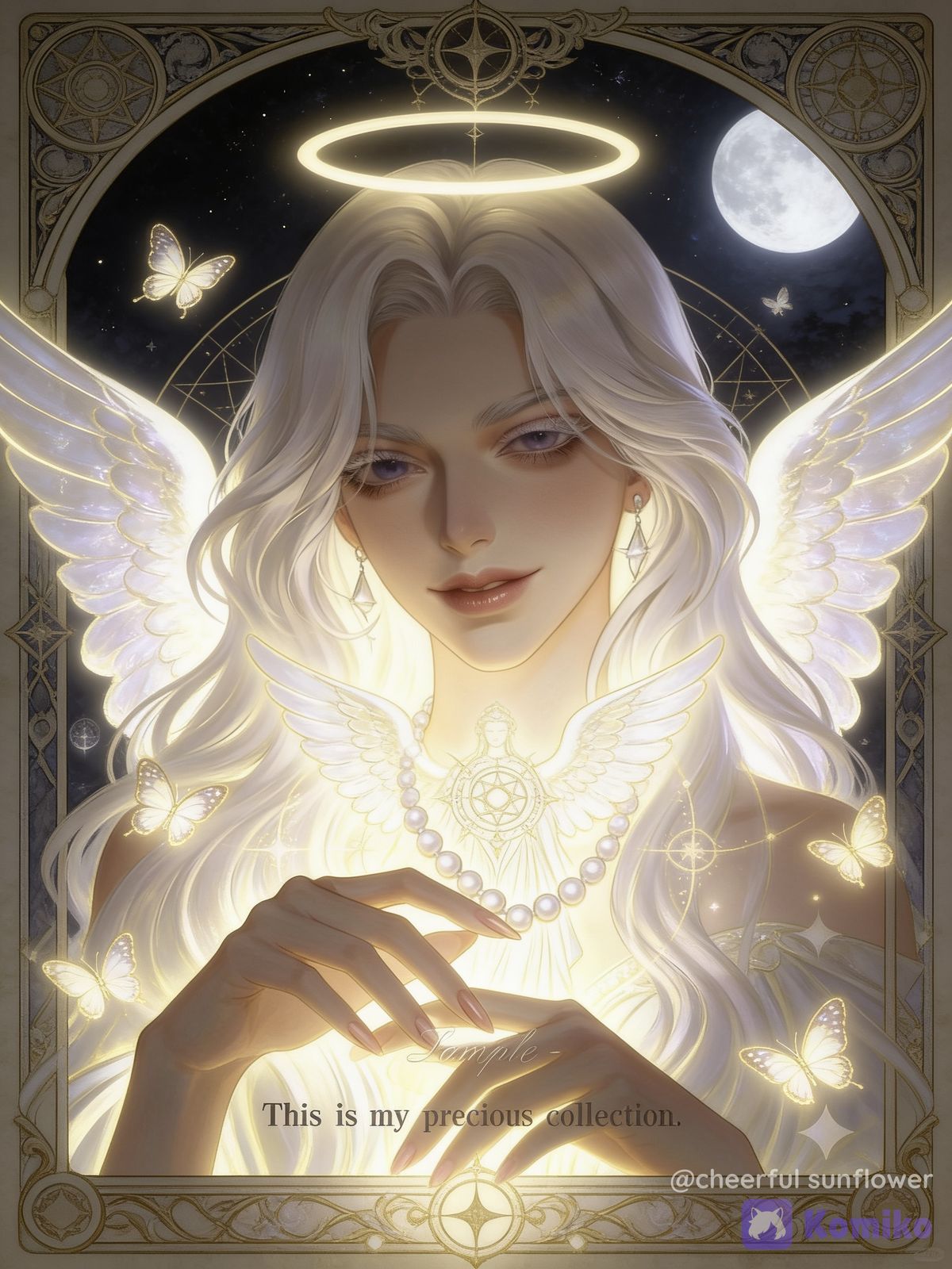 Anjo Celestial das Borboletas ✨🦋