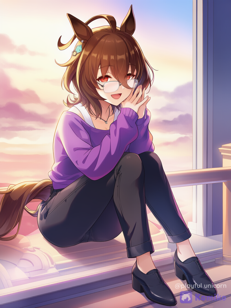 Agnes tachyon casual oufit