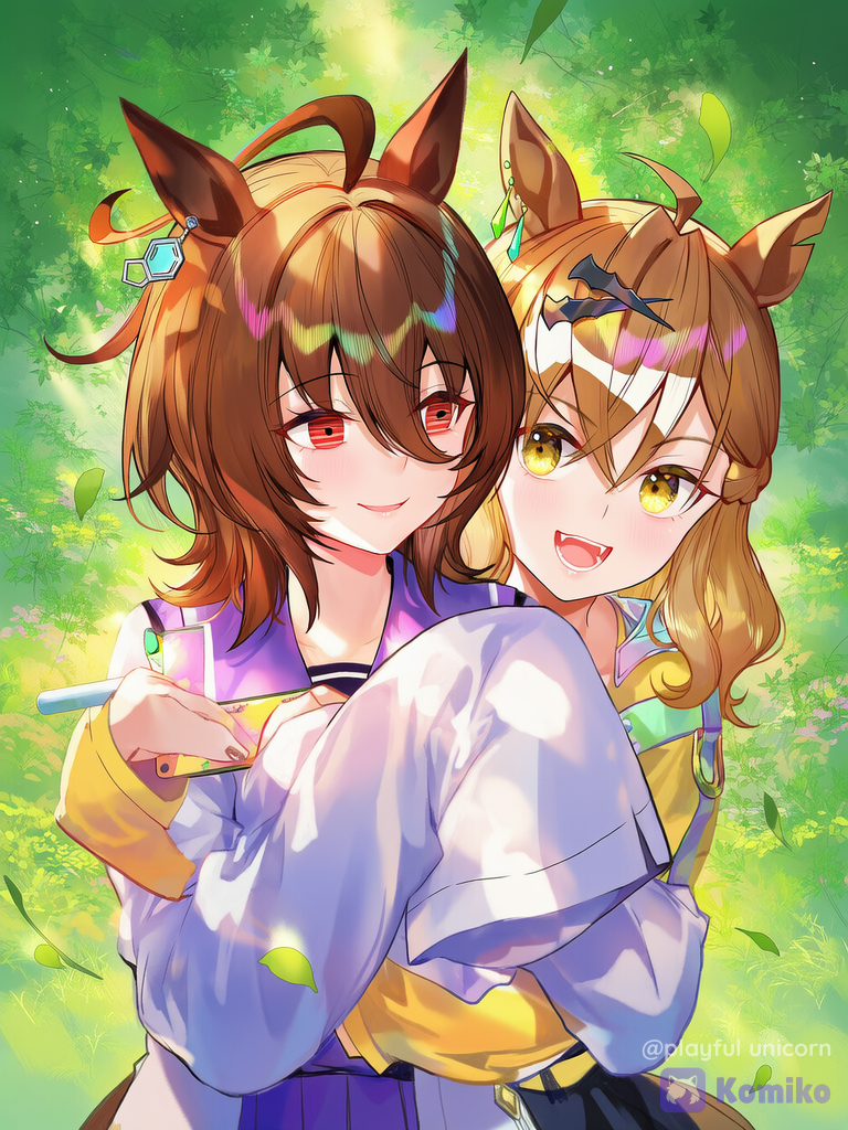 Agnes tachyon and jungle pocket-kun