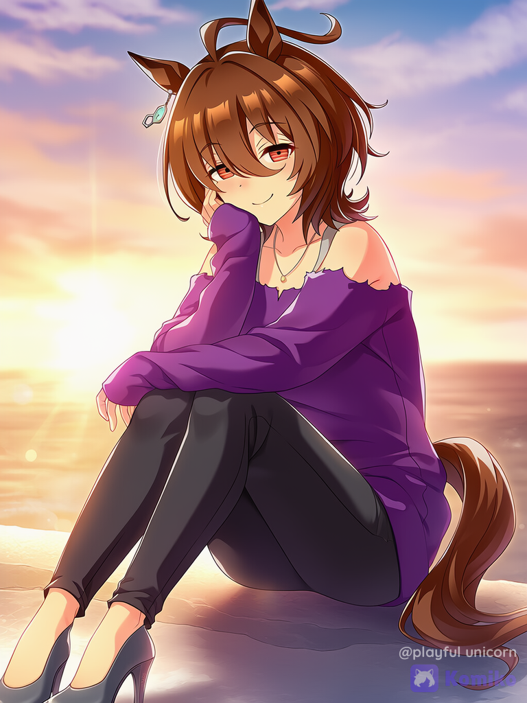 Agnes tachyon casual oufit 🧪