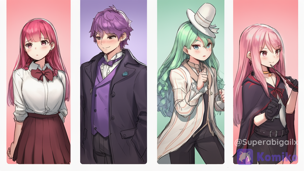 Villain squad loading... 💖✨