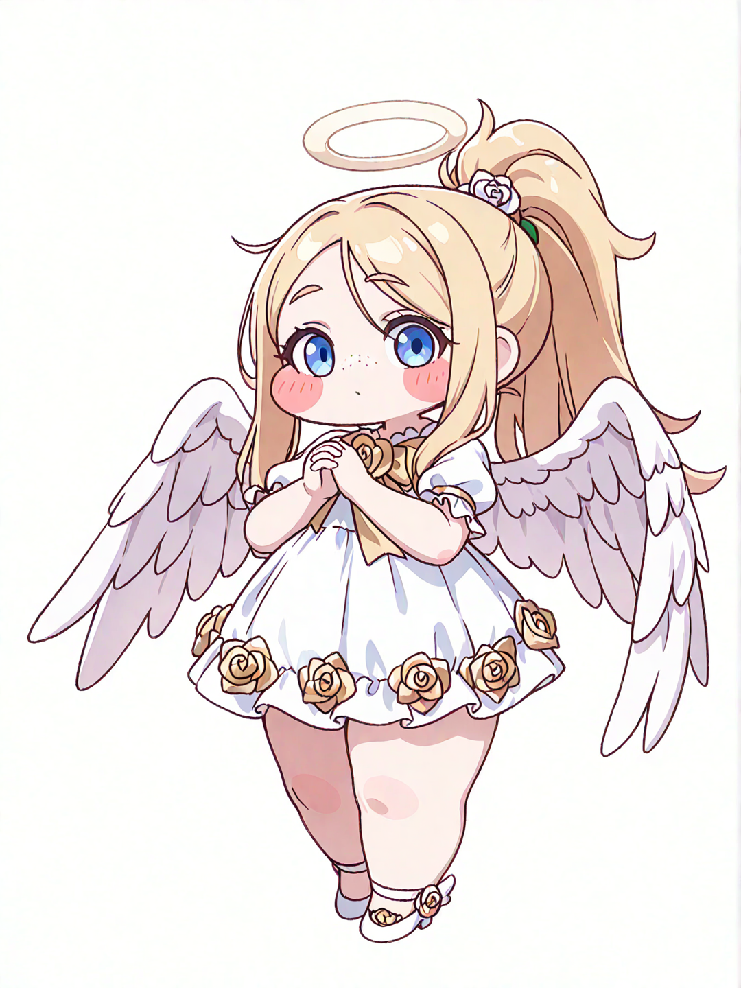How Angela was supposed to look: