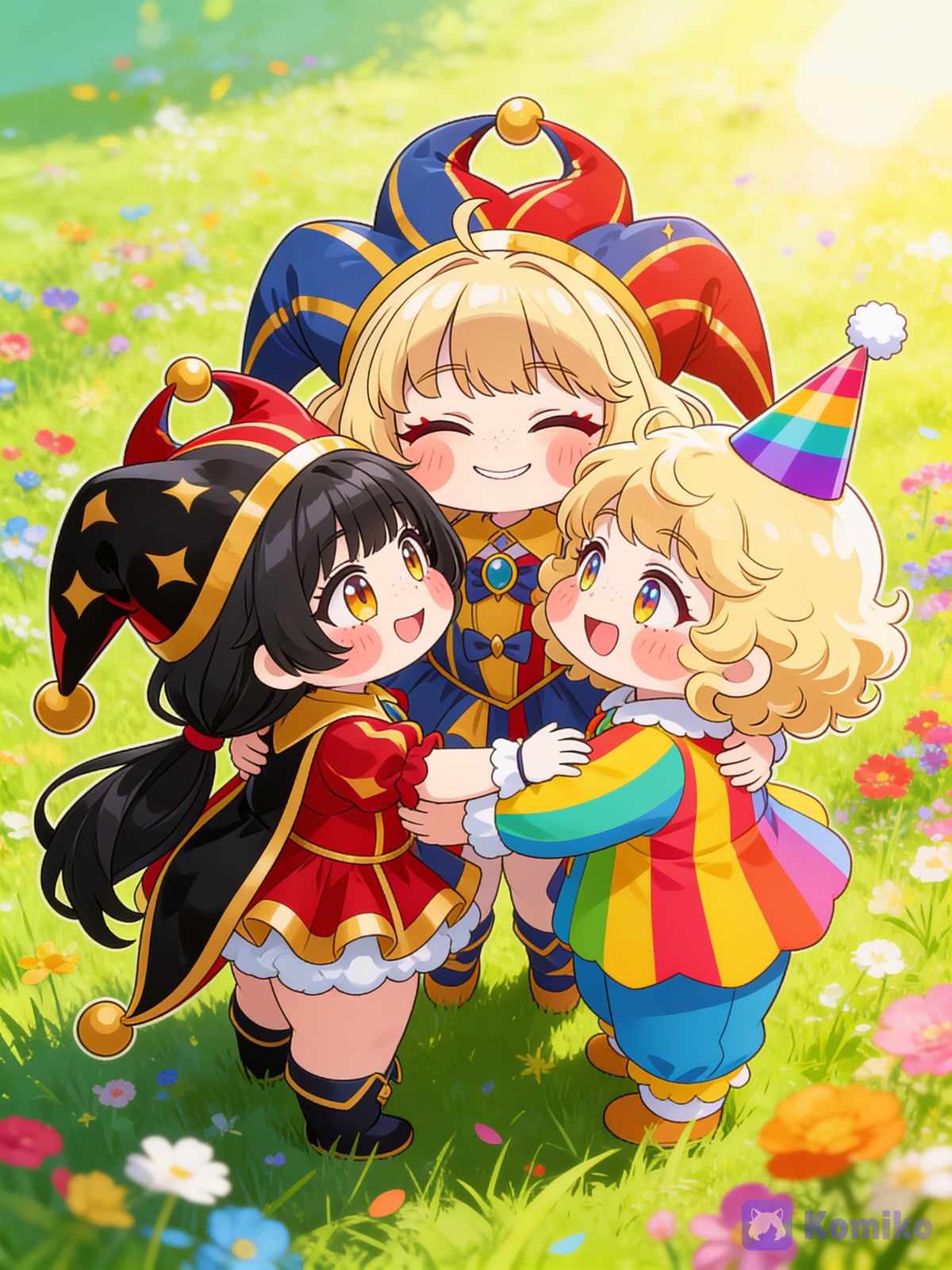 Joy, pastel and hippy-go-lucky all meet each other