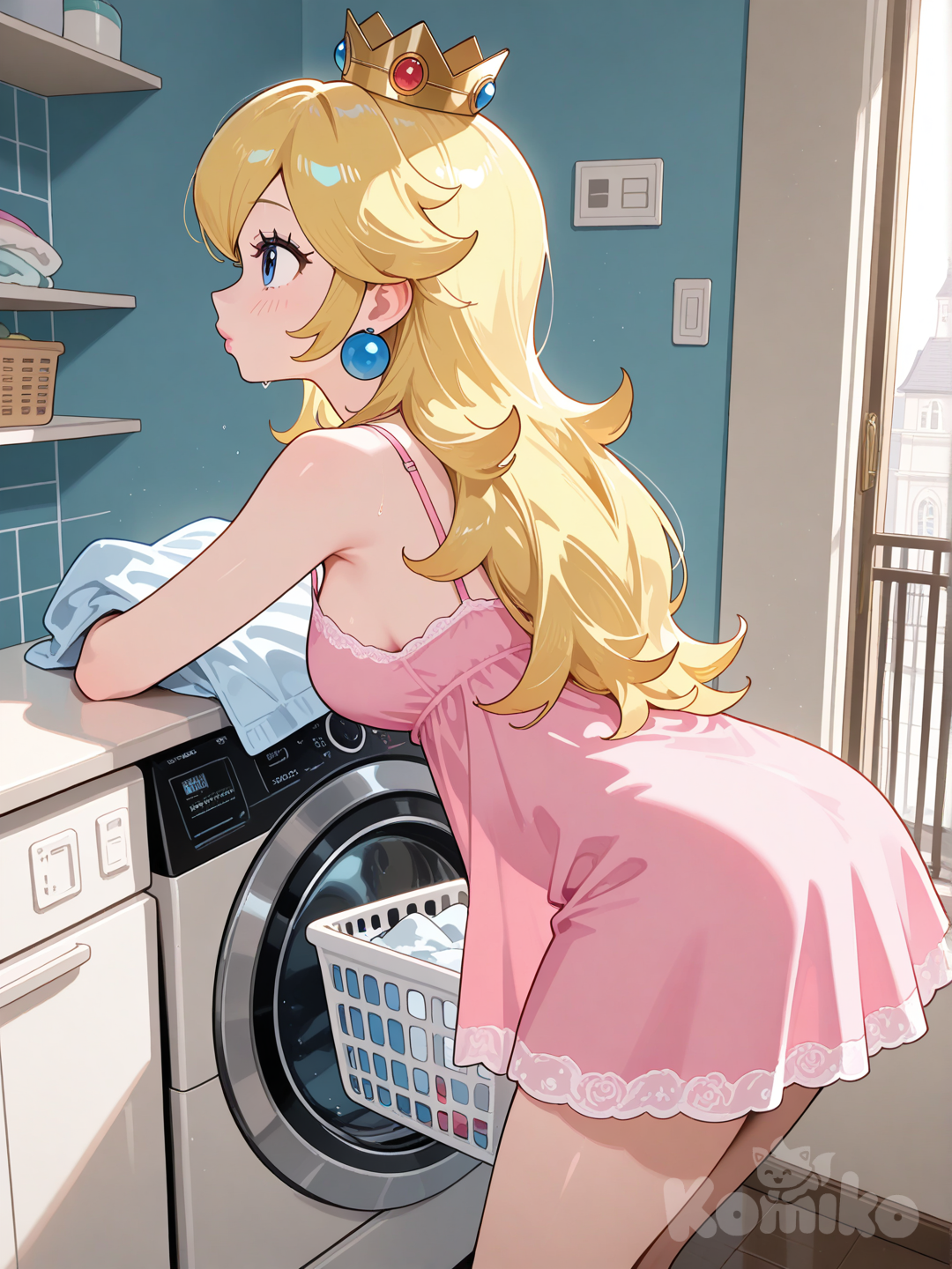 Doing housework