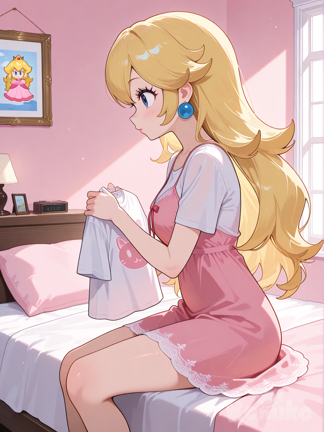 Doing housework 