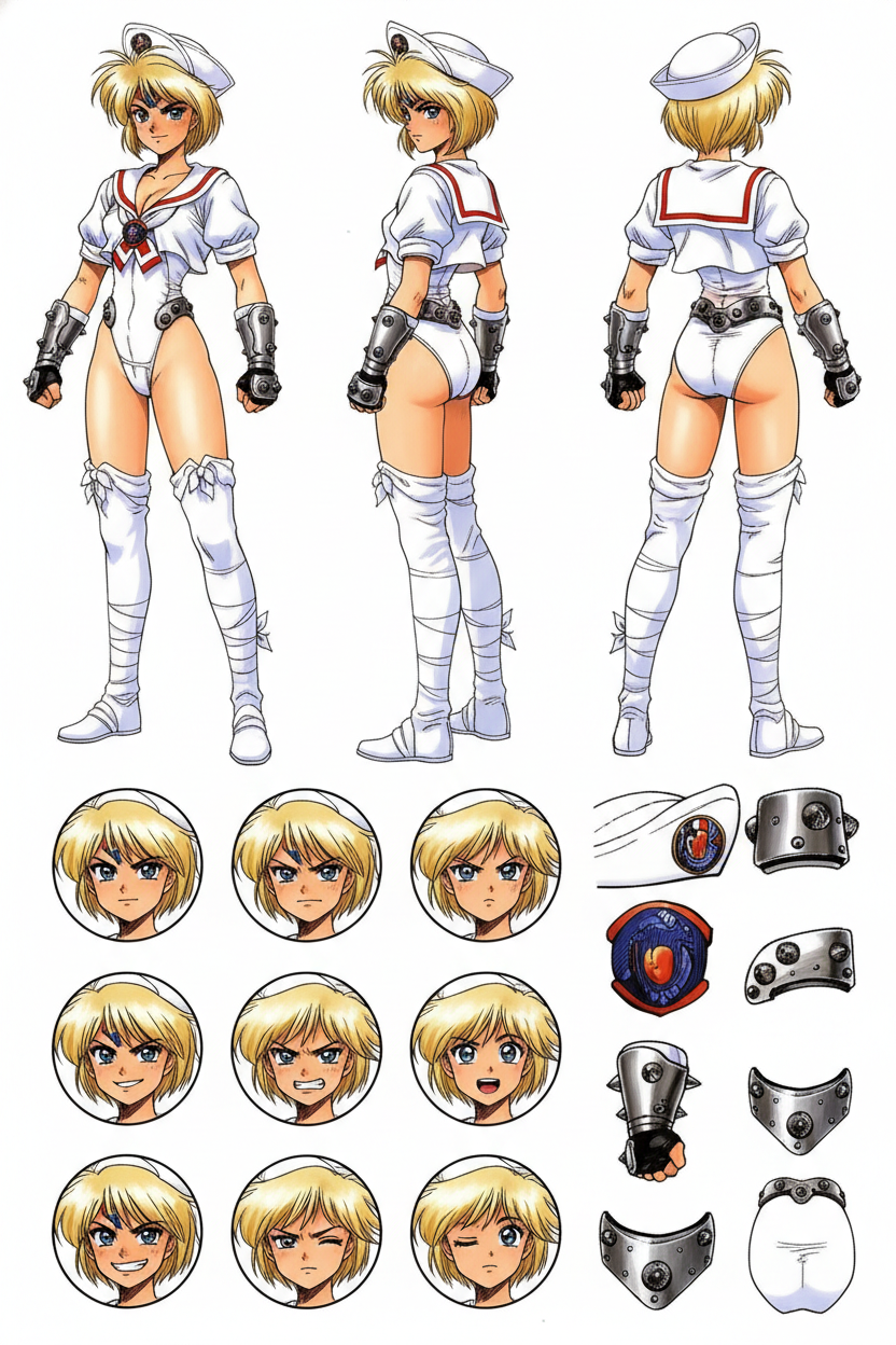 Marine Esther, Battle Sailor Girl