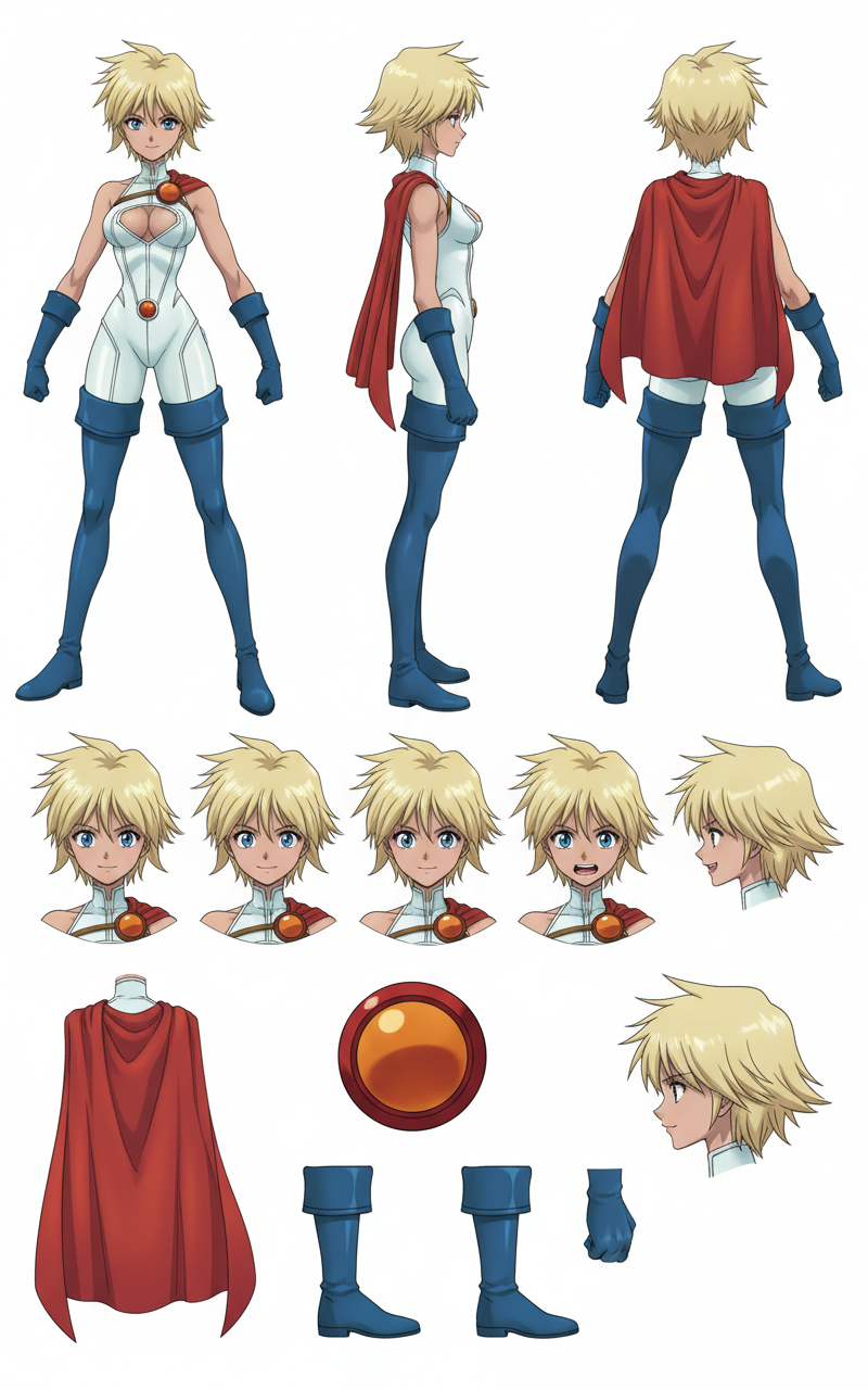 Mangaverse Power Girl (DC Comics)