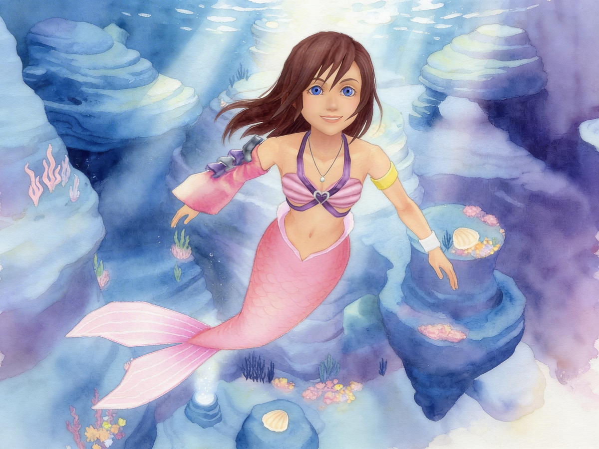Kingdom Hearts ReDestined - Kairi in Atlanitca