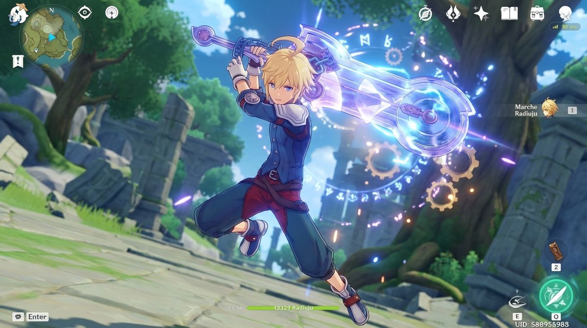 KH x FFTA - Marche in Genshin Impact