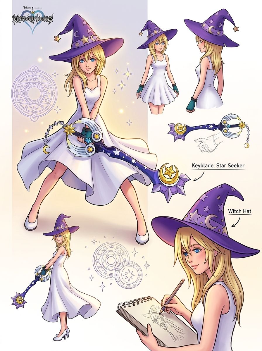 Kingdom Hearts - Namine, the Witch of Memories