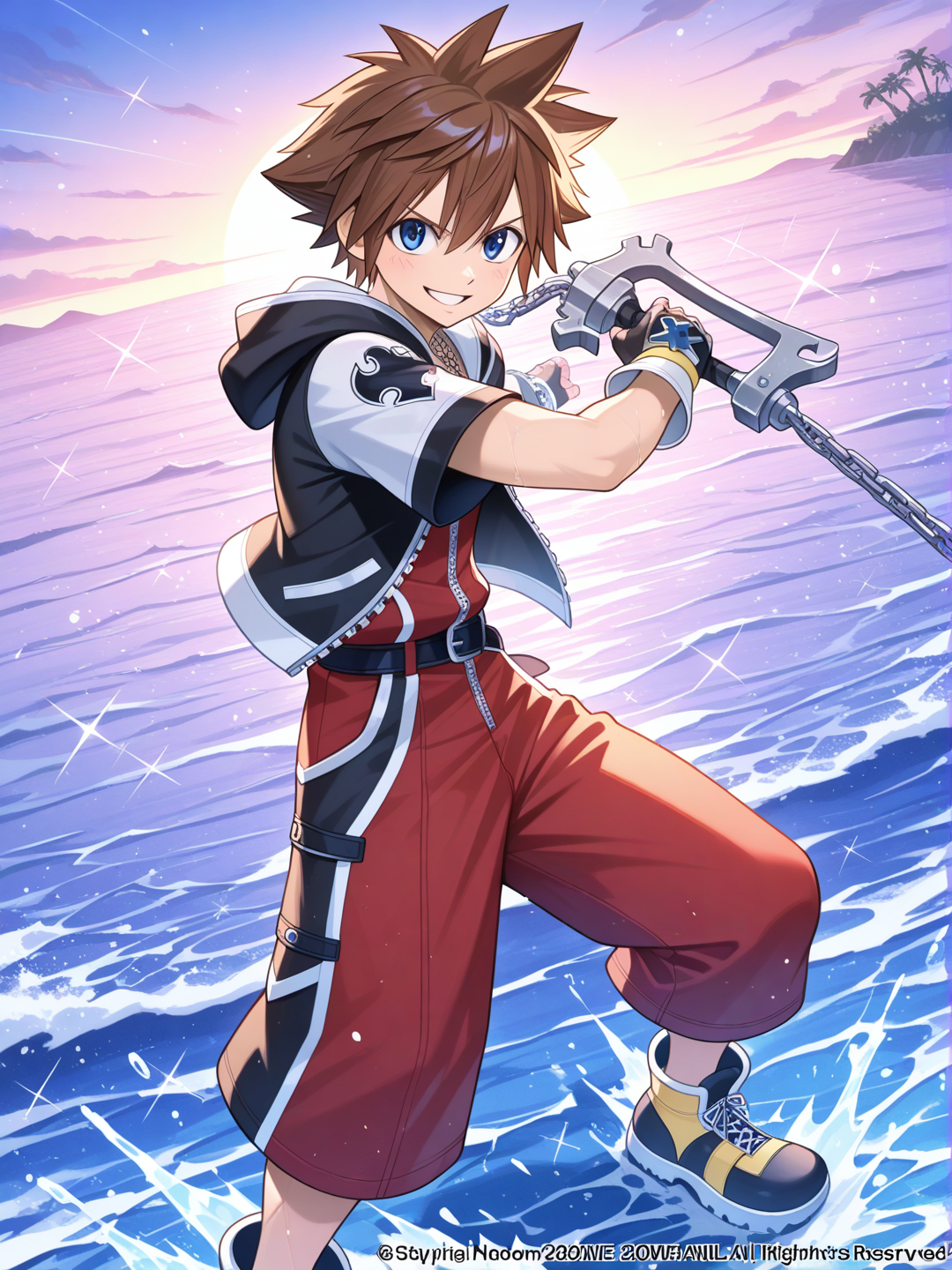 Hiro Mashima Style Sora (Kingdom Hearts)
