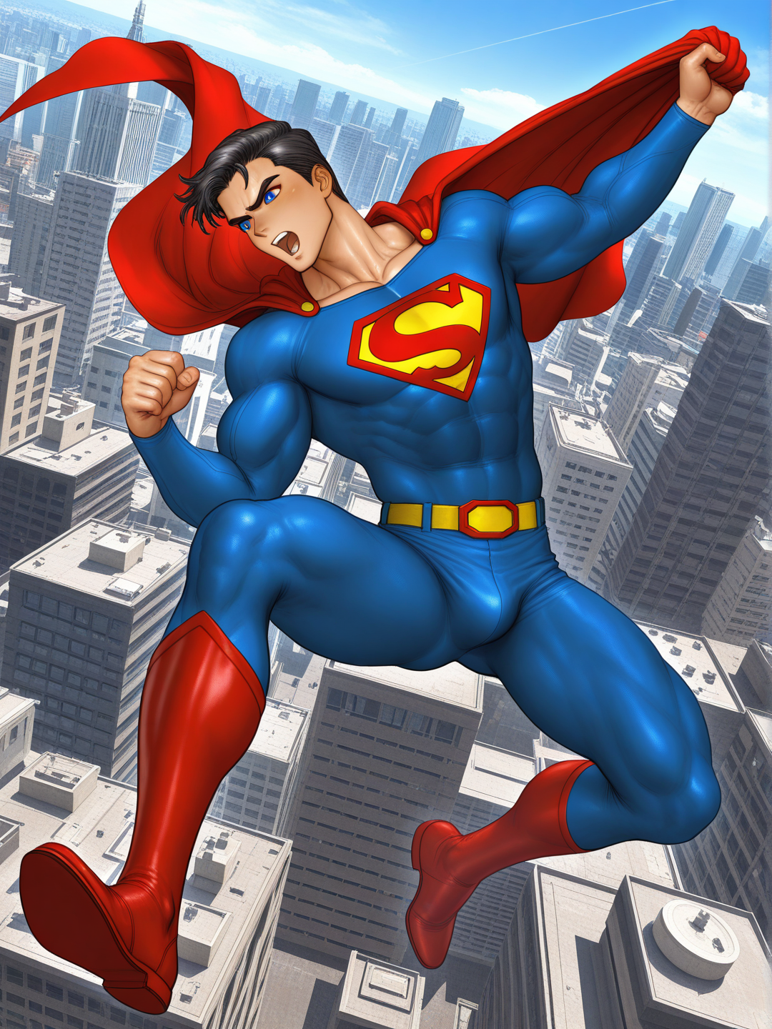 Shirow Masamune Style Superman (DC Comics) 02