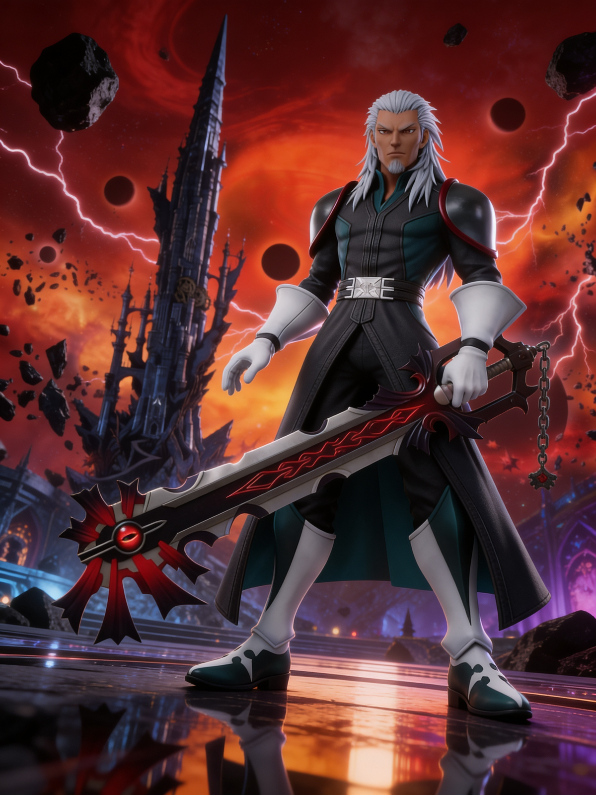 Kingdom Hearts ReDestined - Kroez (CG Promo Art)