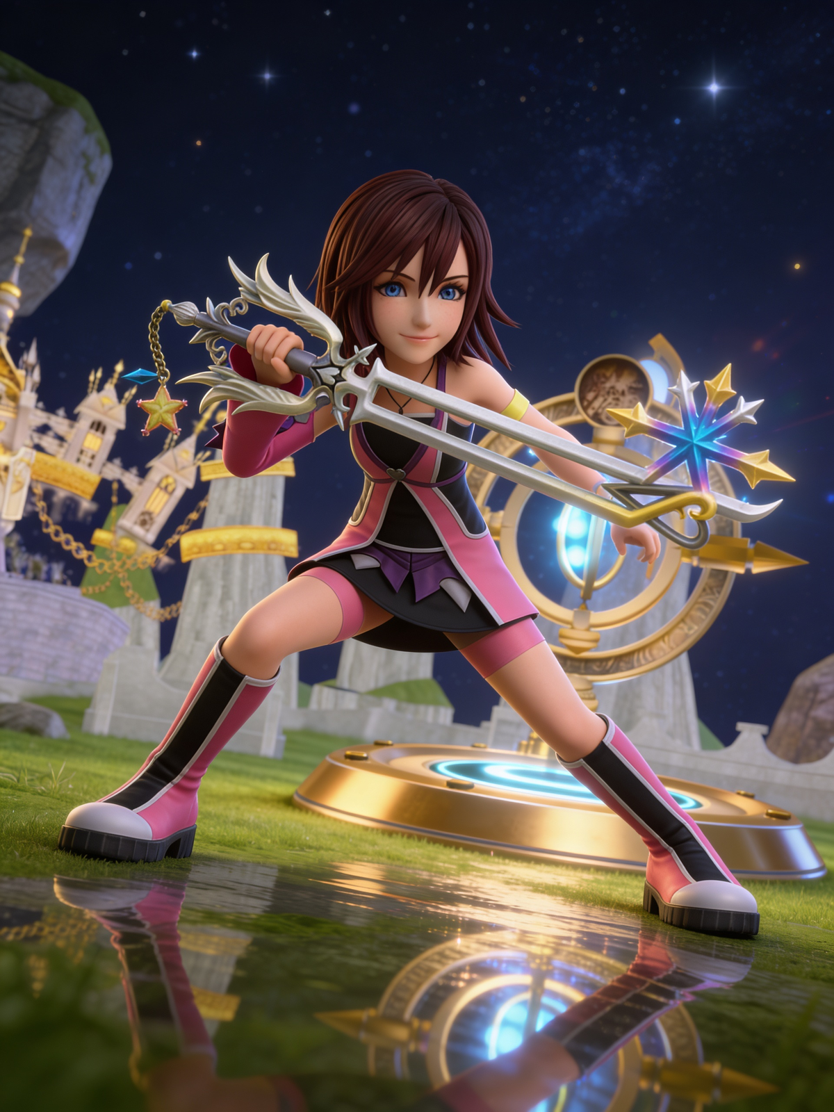Kingdom Hearts ReDestined - Kairi (CG Promo Art)