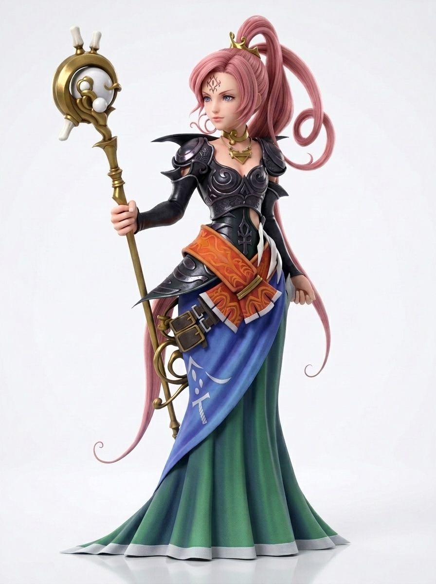 Kingdom Hearts ReDestined - Queen Remedi (CG Render)