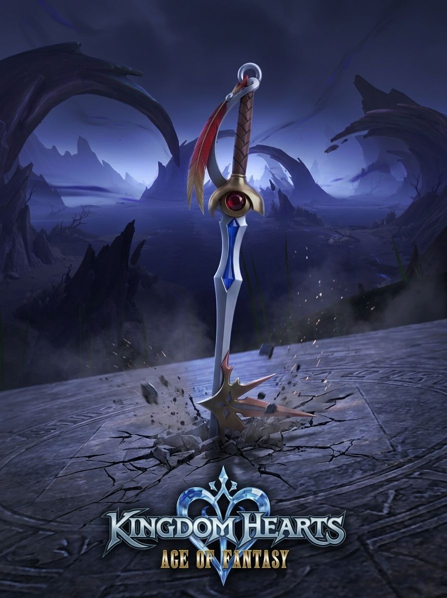Kingdom Hearts: Age of Fantasy (CG Promo Teaser Art)