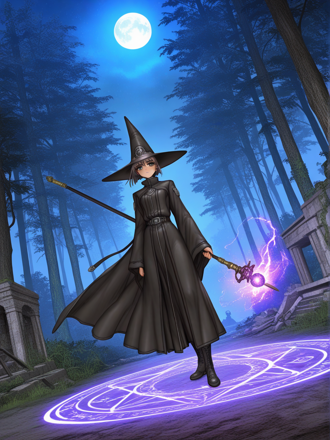 Shirow Masamune Style Black Mage (Final Fantasy)