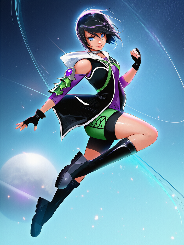 Keyblade Knight Xion (Ross Tran Style)