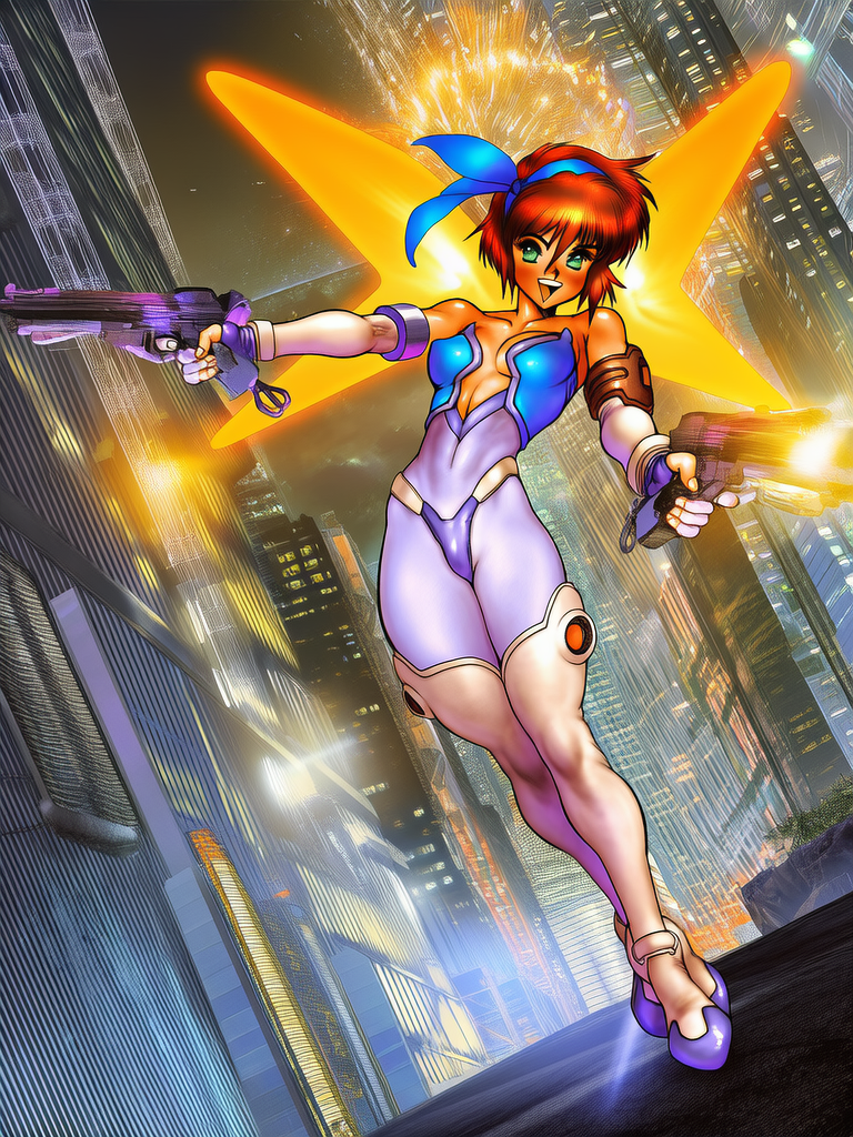 Dorothy (Battle Comics Pate) In Shirow Masamune Style ~ 02