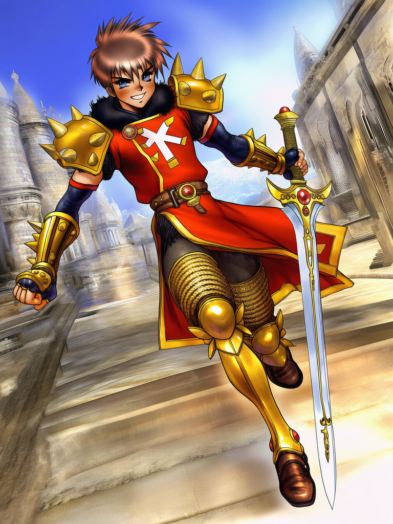 Cade Crom in Shirow Masamune Style