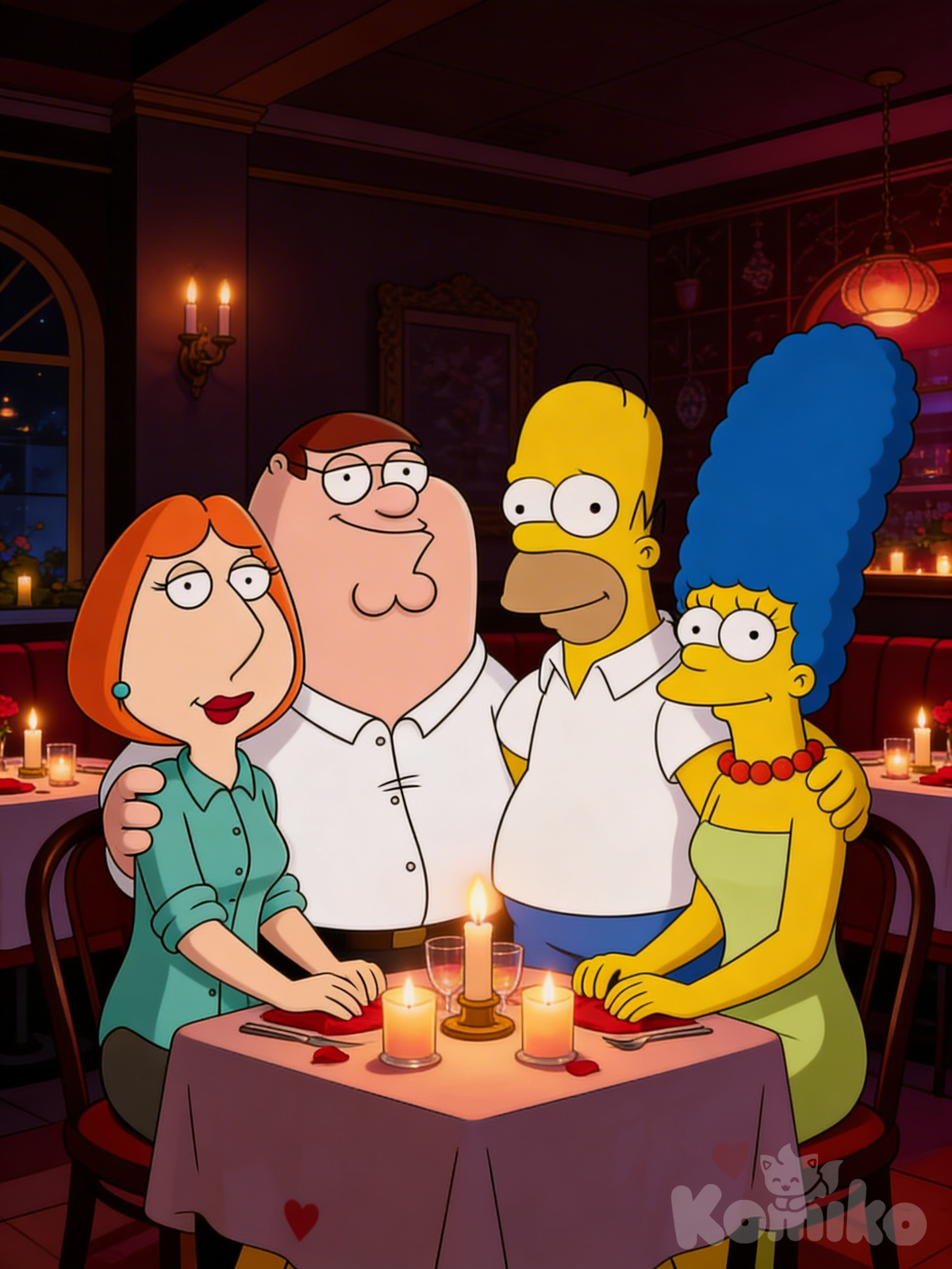 cartoon dubble date 
