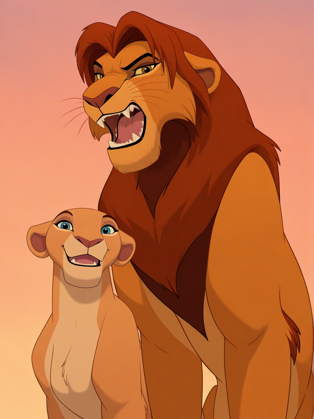 Kora and lionel