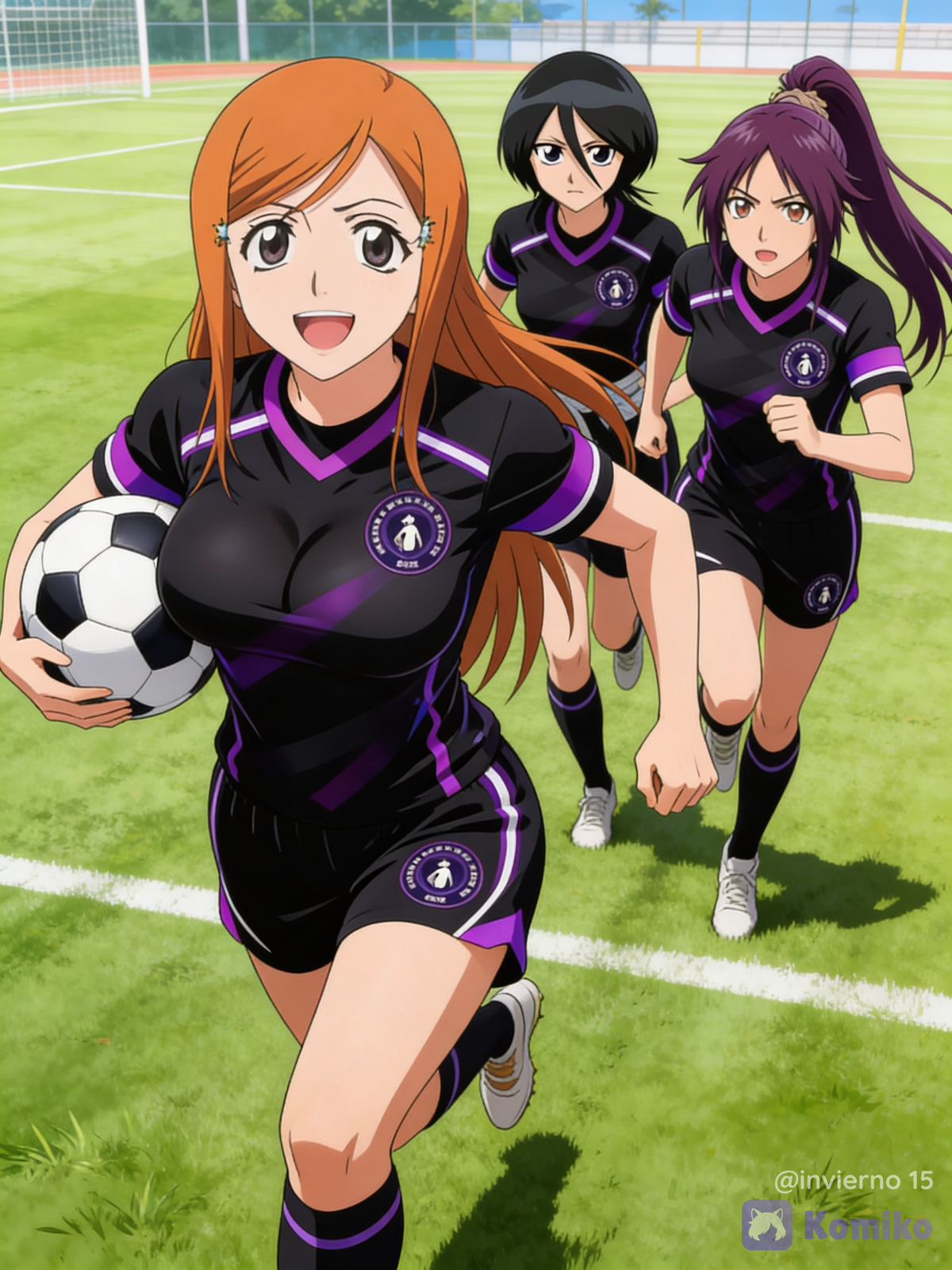 Día de fútbol en bleach 