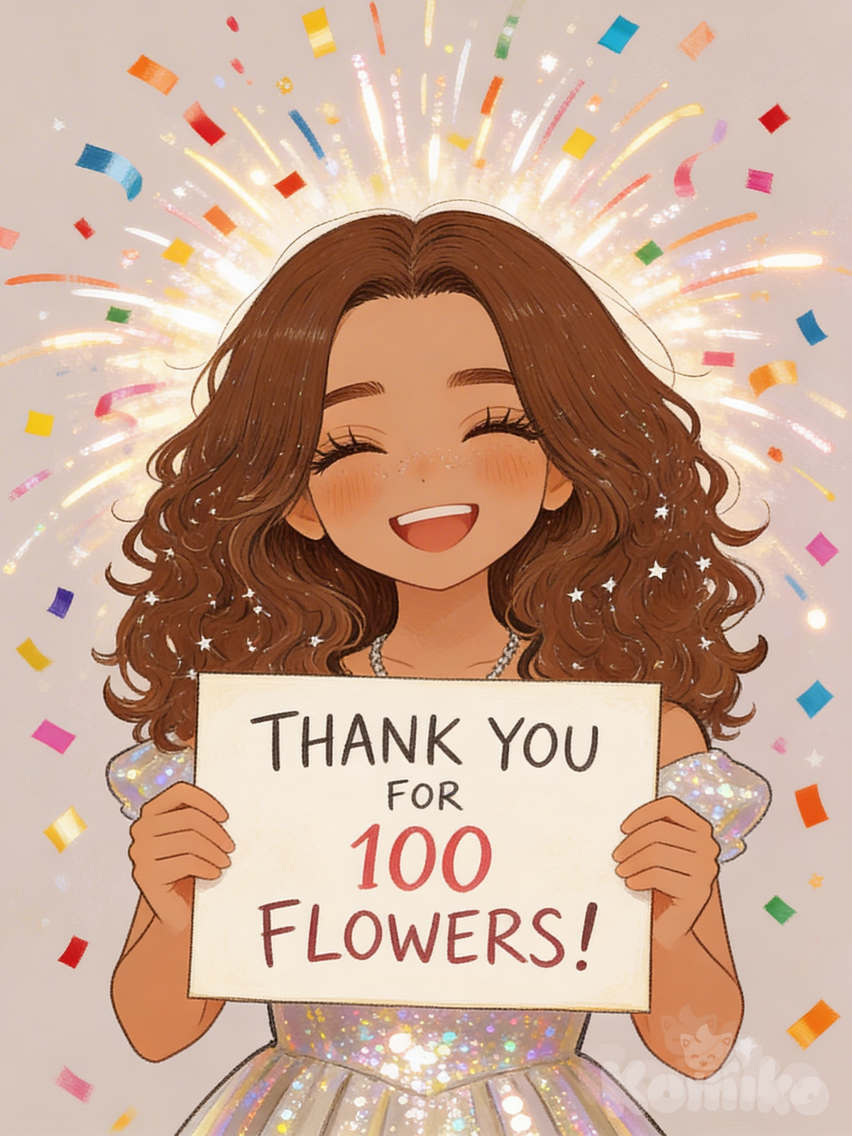 THANK YOU ALL SO MUCH FOR 100 FOLLOWERS!! ^^