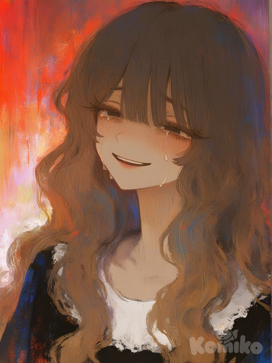 You can be smiling....but your eyes tell everything