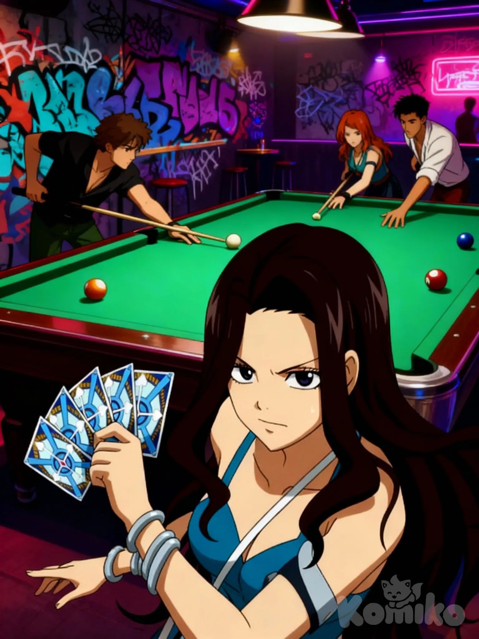 playing in a club,against wall