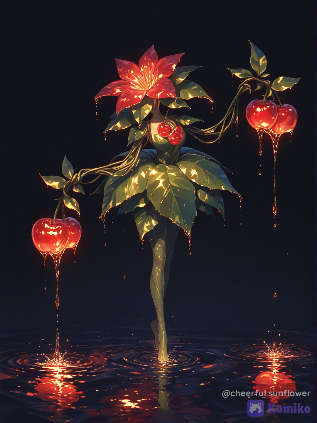 🍒🌳🌺