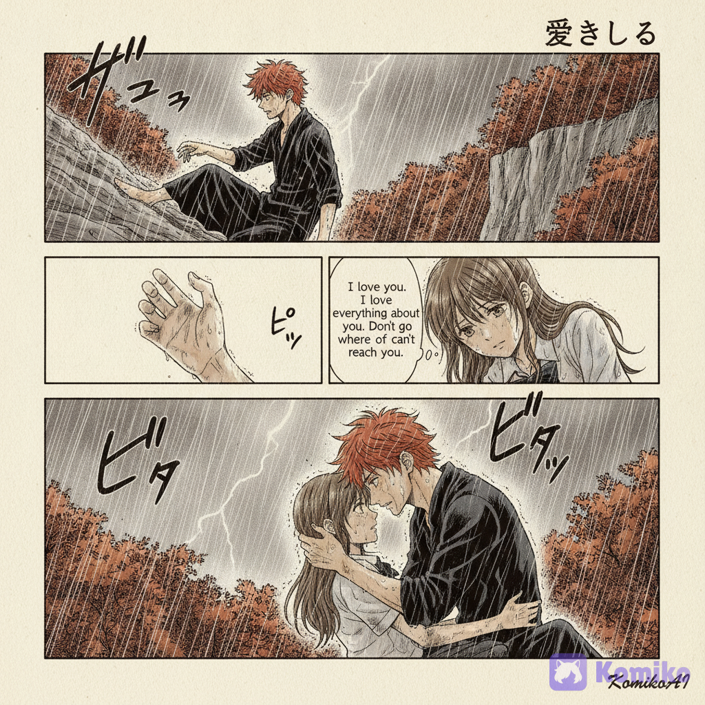 Kyo's Stormy Confession 🌧️❤️