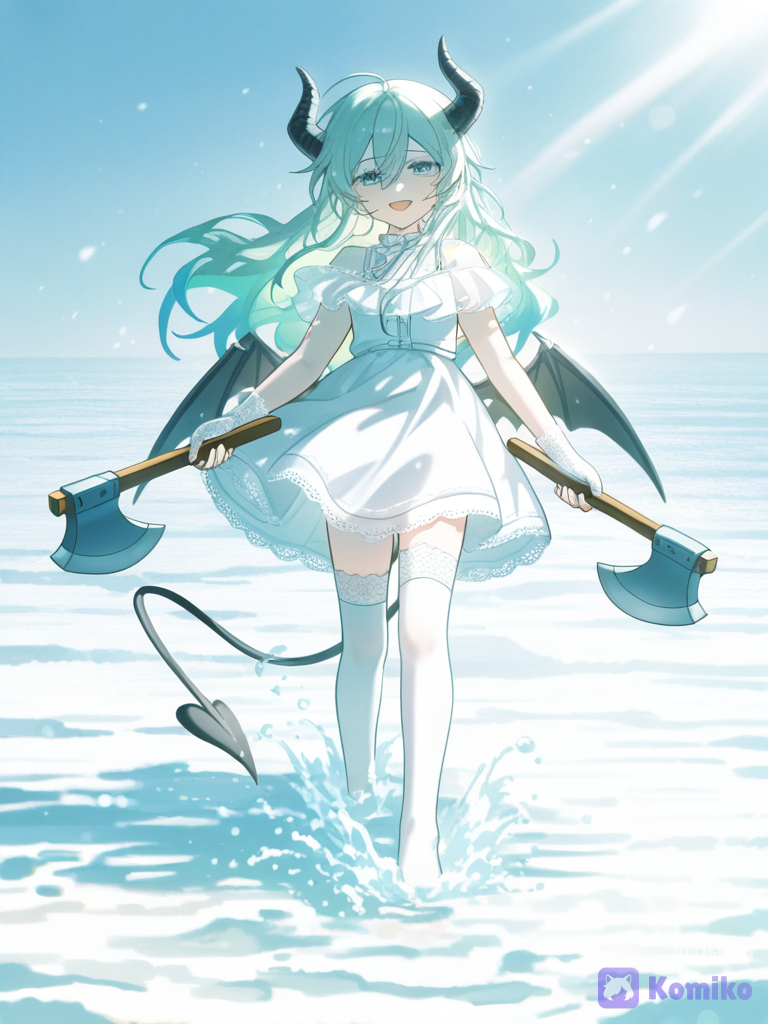 まったく、みんな鉄の斧ばっかり持ってきてさぁ、もうお腹いっぱいだよぉ🎵