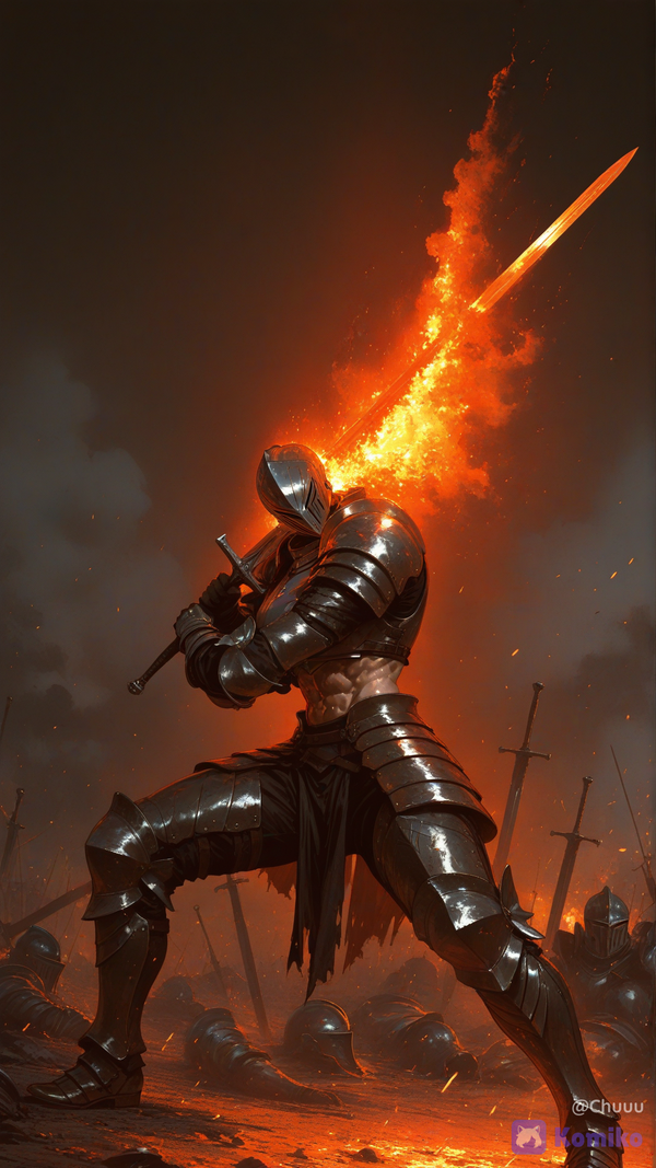 It gives me that feeling like fighting a boss in a soulslike game 🤣