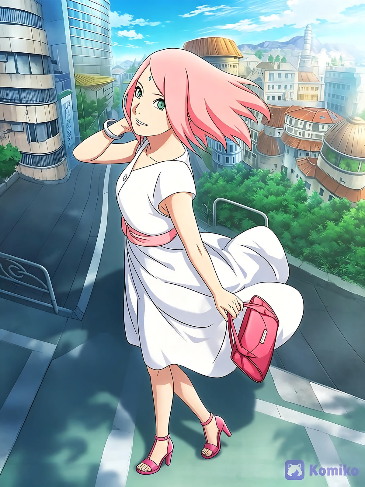 Passeando nas ruas de Konoha a tarde❤️