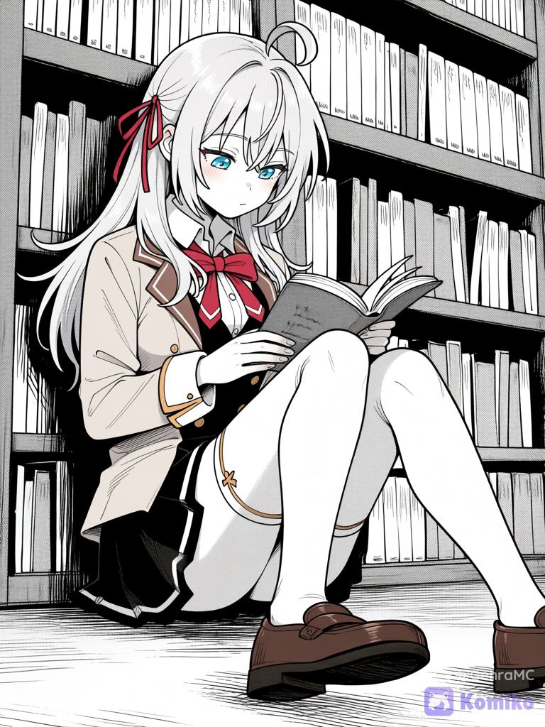 Alya Sometimes Read Books.
