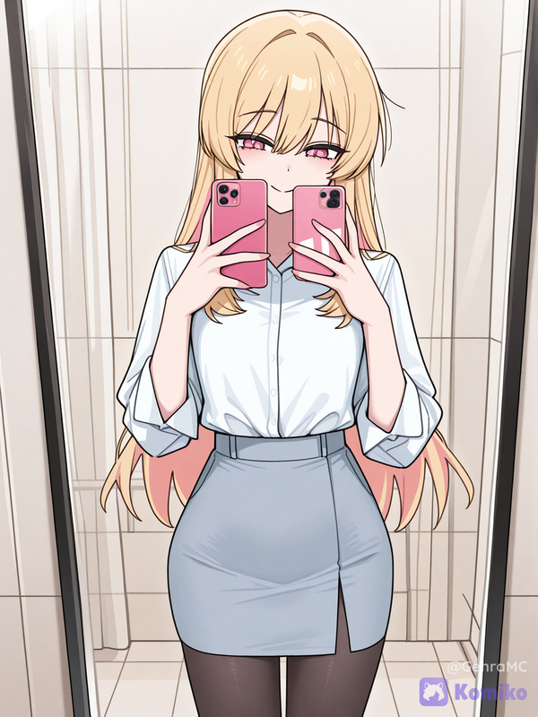 Marin Goes To The Office.