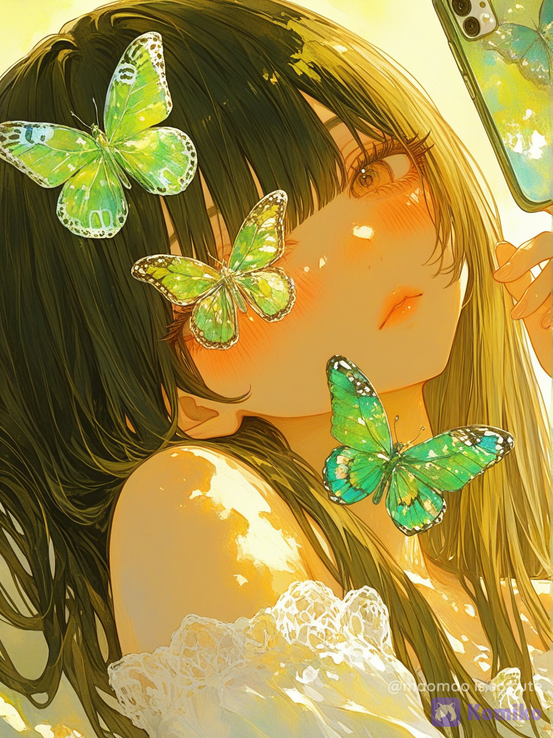 butterfly girl