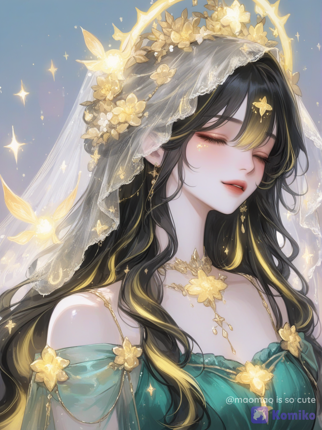 she is an angle