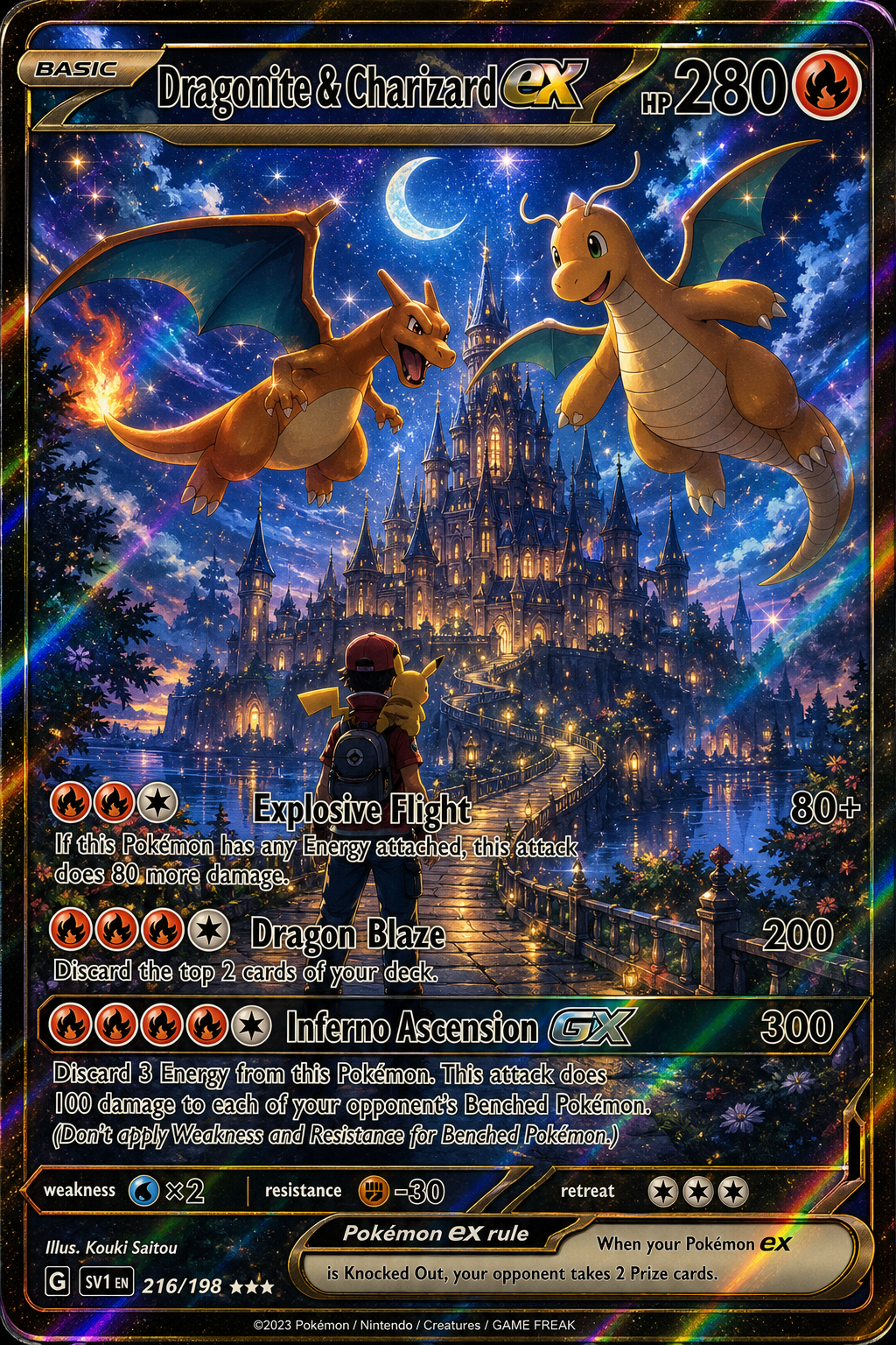 Charizard & Dragonite