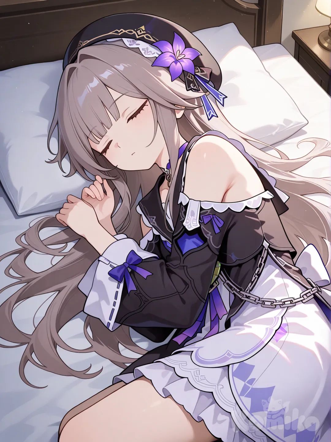 @Herta_(Honkai:Star_Rail), sleeping