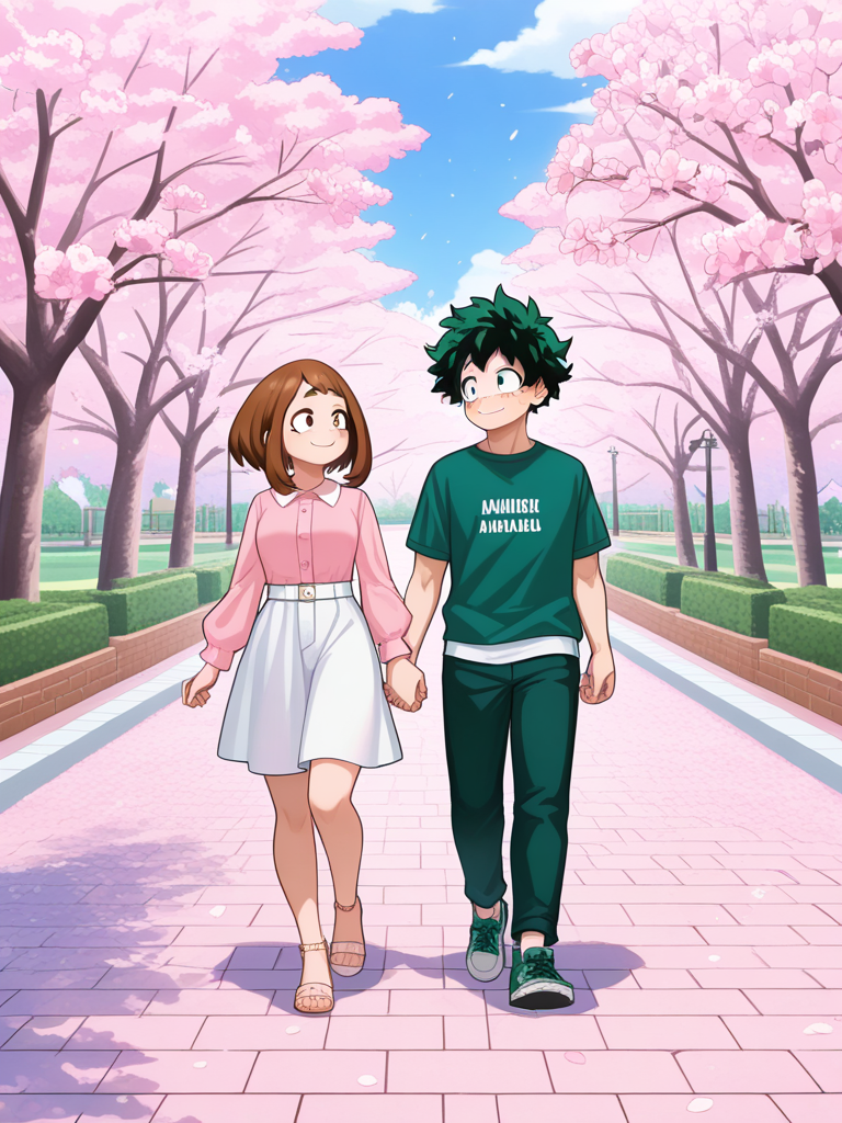AI Comic: デクくんとデート | KomikoAI