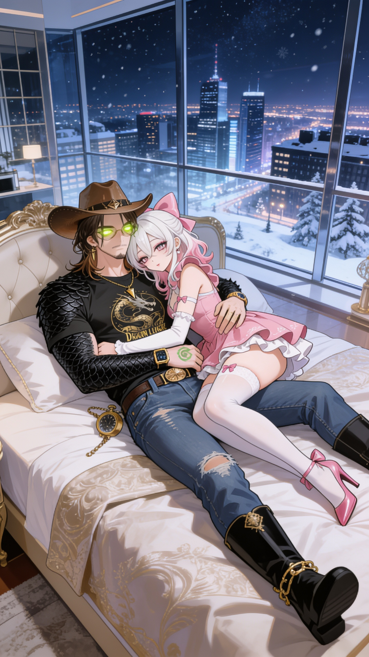 A deep embrace